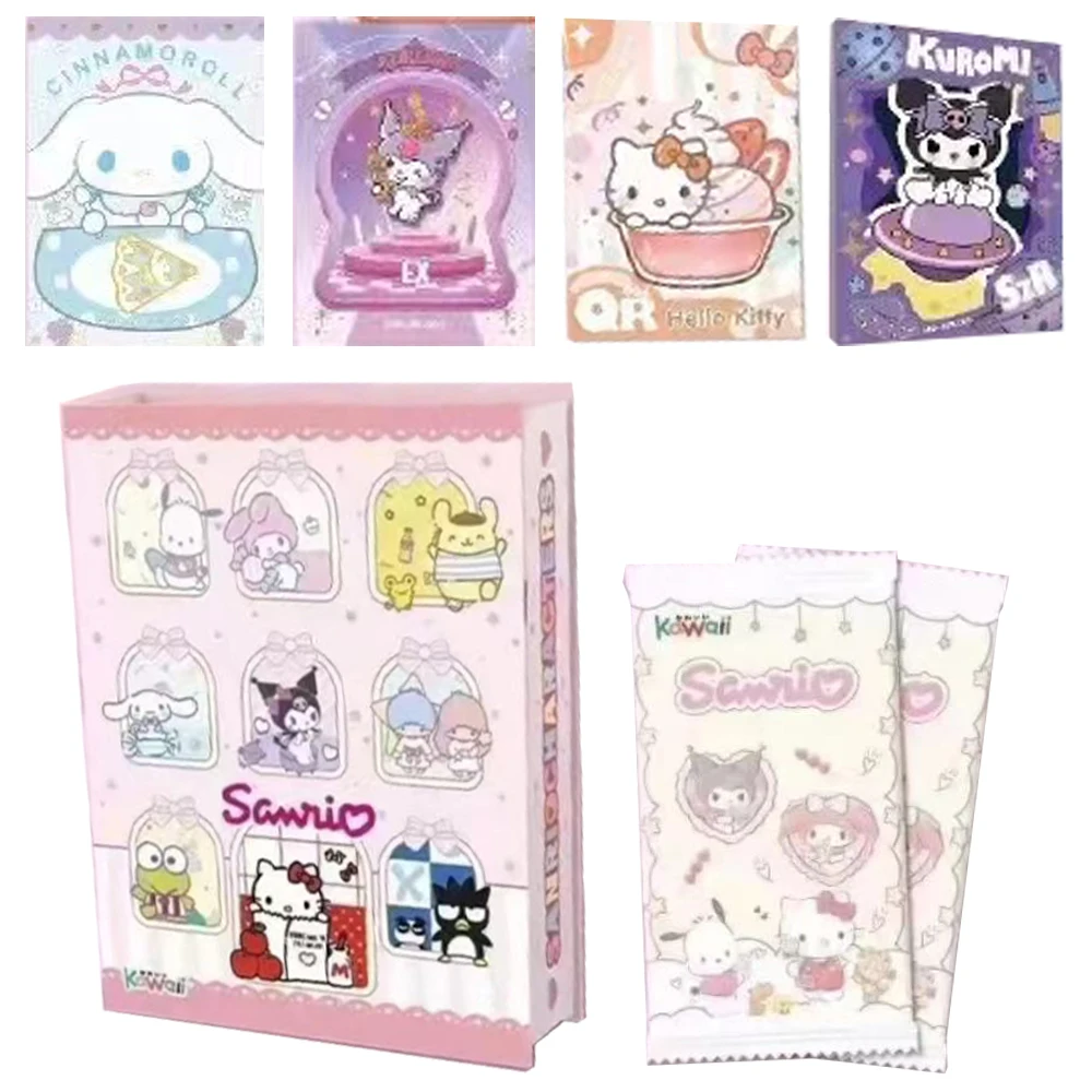 Новинка, карточная игра Sanrio Hello Kitty Booster Box, мультяшная милая игрушка и подарочная открытка для детского дня рождения
Новинка, карточная игра Sanrio Hello Kitty Booster Box, мультяшная милая игрушка и подарочная открытка для детского дня рождения