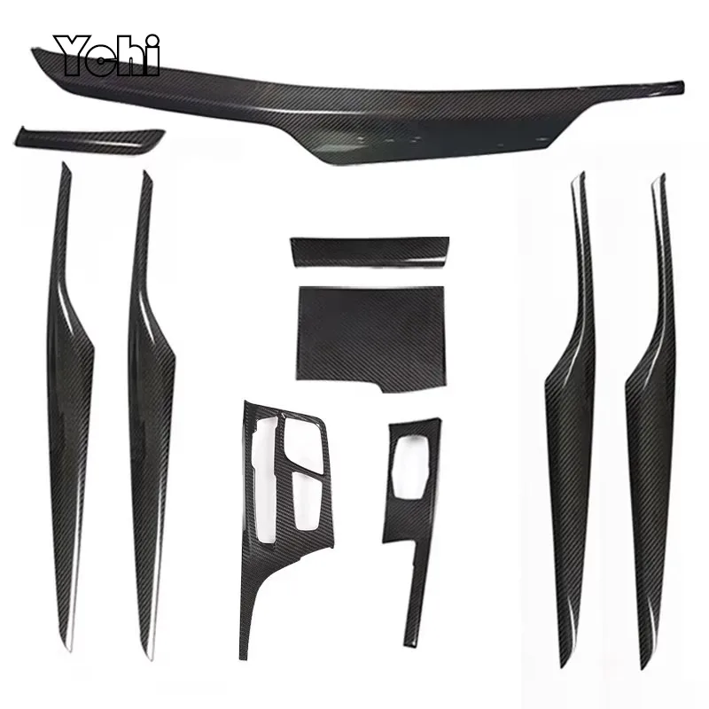 Real Carbon Fiber For BMW 5 Series G30 G32 G38 F90 M5 6GT 2018-2023 Car Center Console Dashboard Trim Gear Shift Car Accessories
Real Carbon Fiber For BMW 5 Series G30 G32 G38 F90 M5 6GT 2018-2023 Car Center Console Dashboard Trim Gear Shift Car Accessories