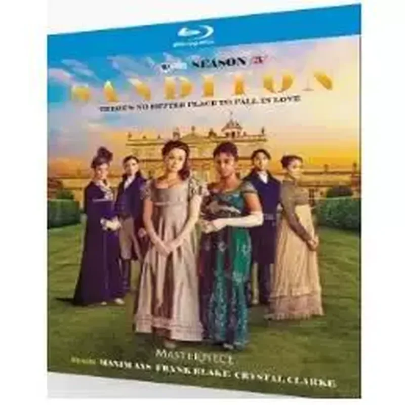 BD Blu-ray Ultra-High Definition British Drama Sanditon Seasons 1–3 6-Disc CD Box Set with Chinese and English Subtitles
BD Blu-ray Ultra-High Definition British Drama Sanditon Seasons 1–3 6-Disc CD Box Set with Chinese and English Subtitles