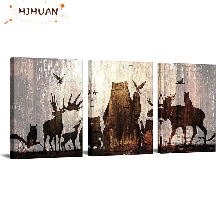 3pcs Creative landscape, deer, bear Diamond Painting Full Drill Square Embroidery Mosaic Art Picture of Rhinestones Decor Gift
3pcs Creative landscape, deer, bear Diamond Painting Full Drill Square Embroidery Mosaic Art Picture of Rhinestones Decor Gift