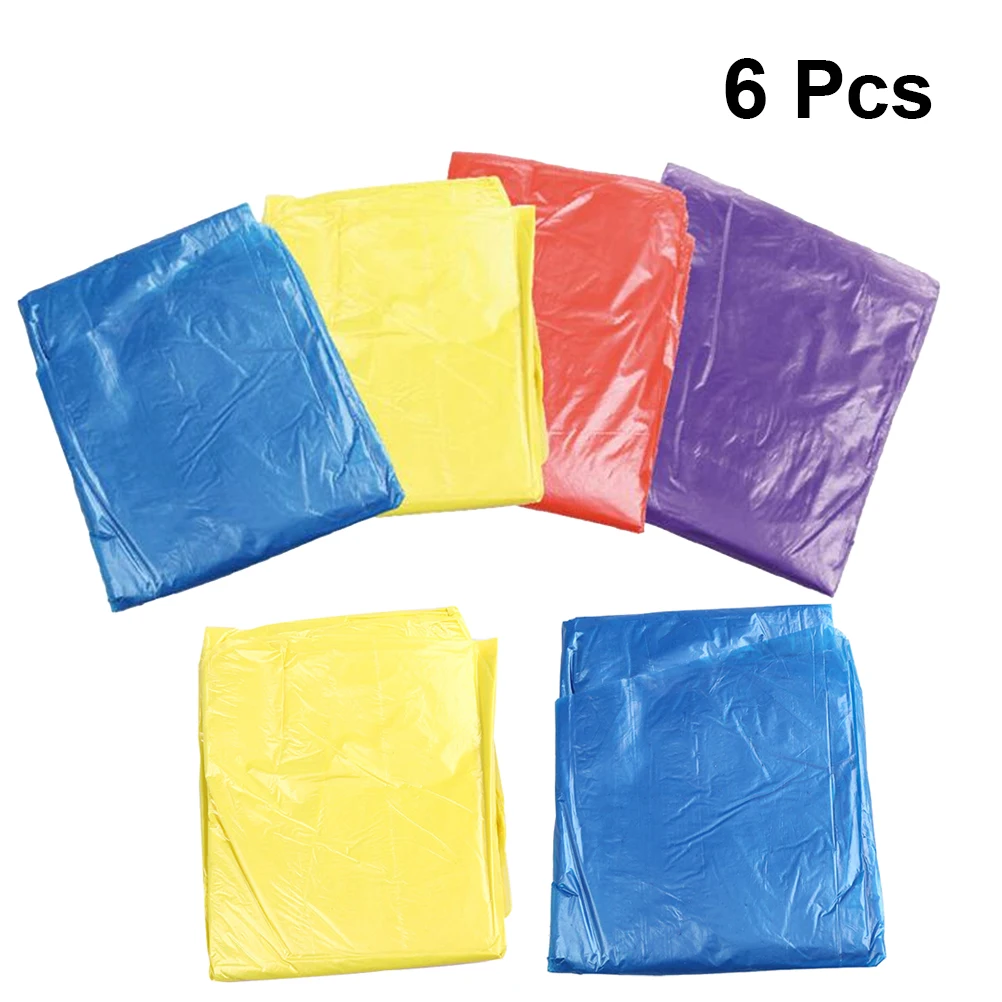 6pcs Disposable Raincoat Adult Size Thicken Hood Portable Camping Hiking Waterproof Lightweight Travel Emergency Poncho PP
6pcs Disposable Raincoat Adult Size Thicken Hood Portable Camping Hiking Waterproof Lightweight Travel Emergency Poncho PP