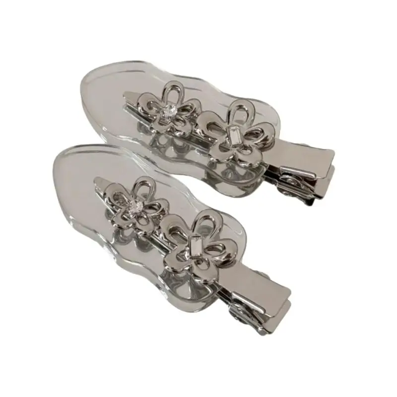 39BB Unique Haipin Floral Barrettes Side Clip Hair Clip Metallic Flower Casual Wear
39BB Unique Haipin Floral Barrettes Side Clip Hair Clip Metallic Flower Casual Wear
