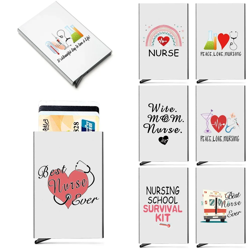 Men Credit Thin Aluminium Metal Card Holder 2026 ID Anti-theft Portable Nurse Pattern Print Wallets Pocket Case Credit Card Box
Men Credit Thin Aluminium Metal Card Holder 2026 ID Anti-theft Portable Nurse Pattern Print Wallets Pocket Case Credit Card Box