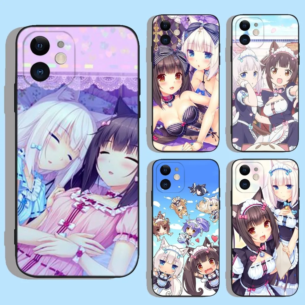 Nekopara Anime Game Phone Case For Apple iPhone 15,14,13,12,11,XS,XR,X,8,7,Pro,Max,Plus,mini Silicone Black Cover
Nekopara Anime Game Phone Case For Apple iPhone 15,14,13,12,11,XS,XR,X,8,7,Pro,Max,Plus,mini Silicone Black Cover
