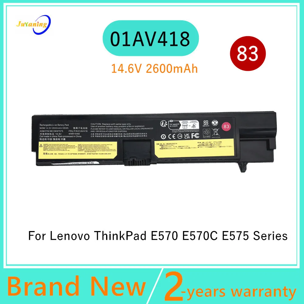 Laptop Battery For Lenovo ThinkPad E570 E570C E575 01AV417 01AV418 01AV416 01AV414 01AV415 SB10K97574 SB10K97575 SB10K97571
Laptop Battery For Lenovo ThinkPad E570 E570C E575 01AV417 01AV418 01AV416 01AV414 01AV415 SB10K97574 SB10K97575 SB10K97571