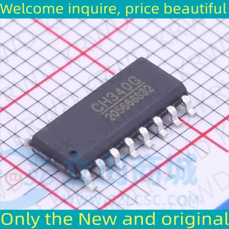 10 шт. CH340G, новые и оригинальные, CH340G CH340 SOP16 SOP
10 шт. CH340G, новые и оригинальные, CH340G CH340 SOP16 SOP