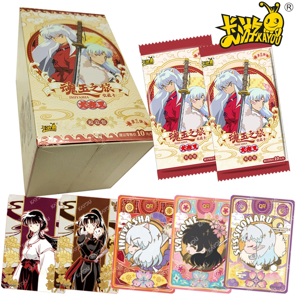 Kayou Original Inuyasha Collection Card Popular Protagonist Girl Higurashi Kagome High Quality Character Card Kids Hobbies Gifts
Kayou Original Inuyasha Collection Card Popular Protagonist Girl Higurashi Kagome High Quality Character Card Kids Hobbies Gifts