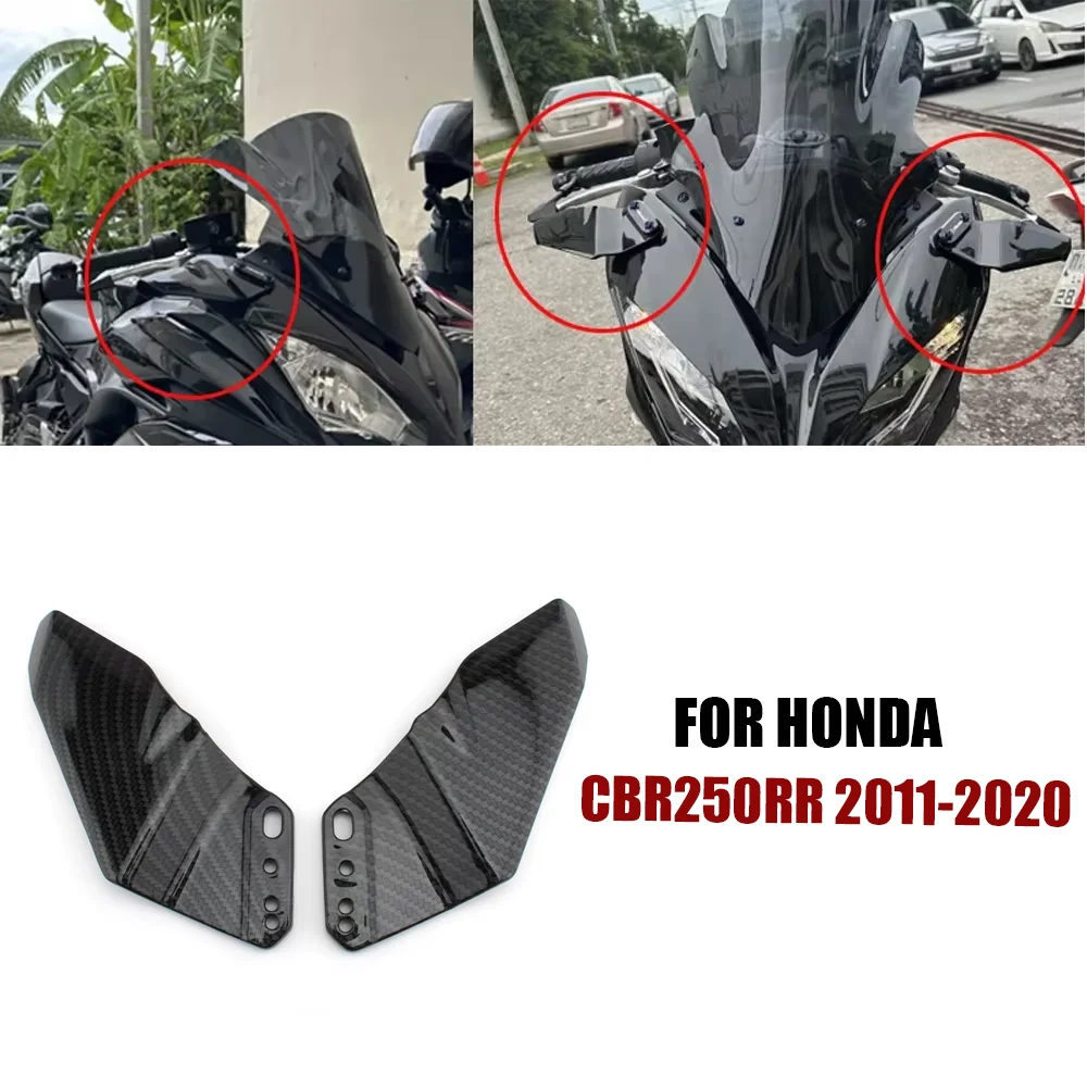 For Honda CBR600RR CBR1000RR CBR250RR CBR500RR CBR600F4 4i CBR954 CBR900RR Motorcycle Winglet Aerodynamic ABS Wing Kit Spoiler
For Honda CBR600RR CBR1000RR CBR250RR CBR500RR CBR600F4 4i CBR954 CBR900RR Motorcycle Winglet Aerodynamic ABS Wing Kit Spoiler