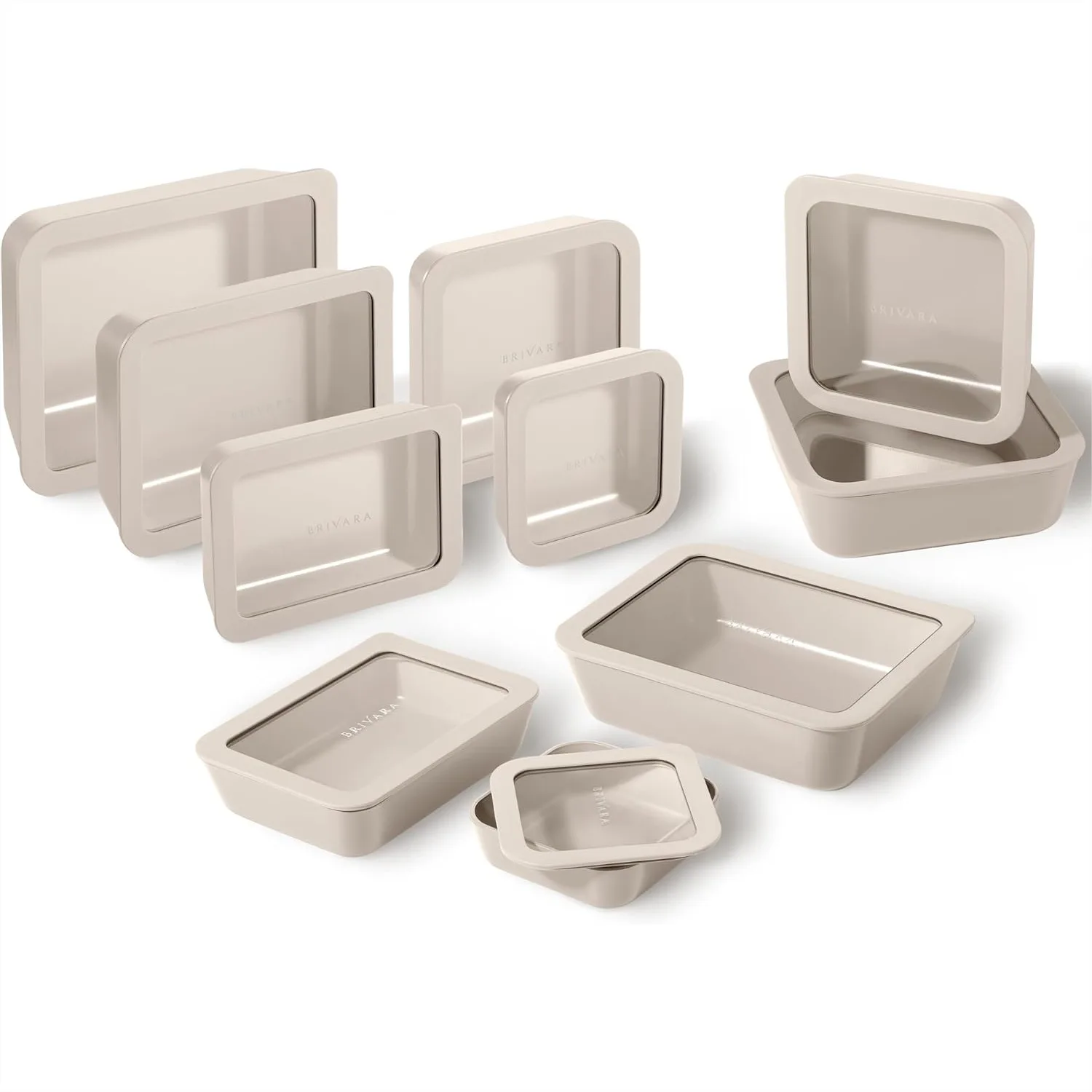 20-Piece Glass Food Storage Containers Set with Airtight Lids, Microwave-Safe & Oven-Safe, Zero Plastic, PFAS-Free, BPA-Free
20-Piece Glass Food Storage Containers Set with Airtight Lids, Microwave-Safe & Oven-Safe, Zero Plastic, PFAS-Free, BPA-Free