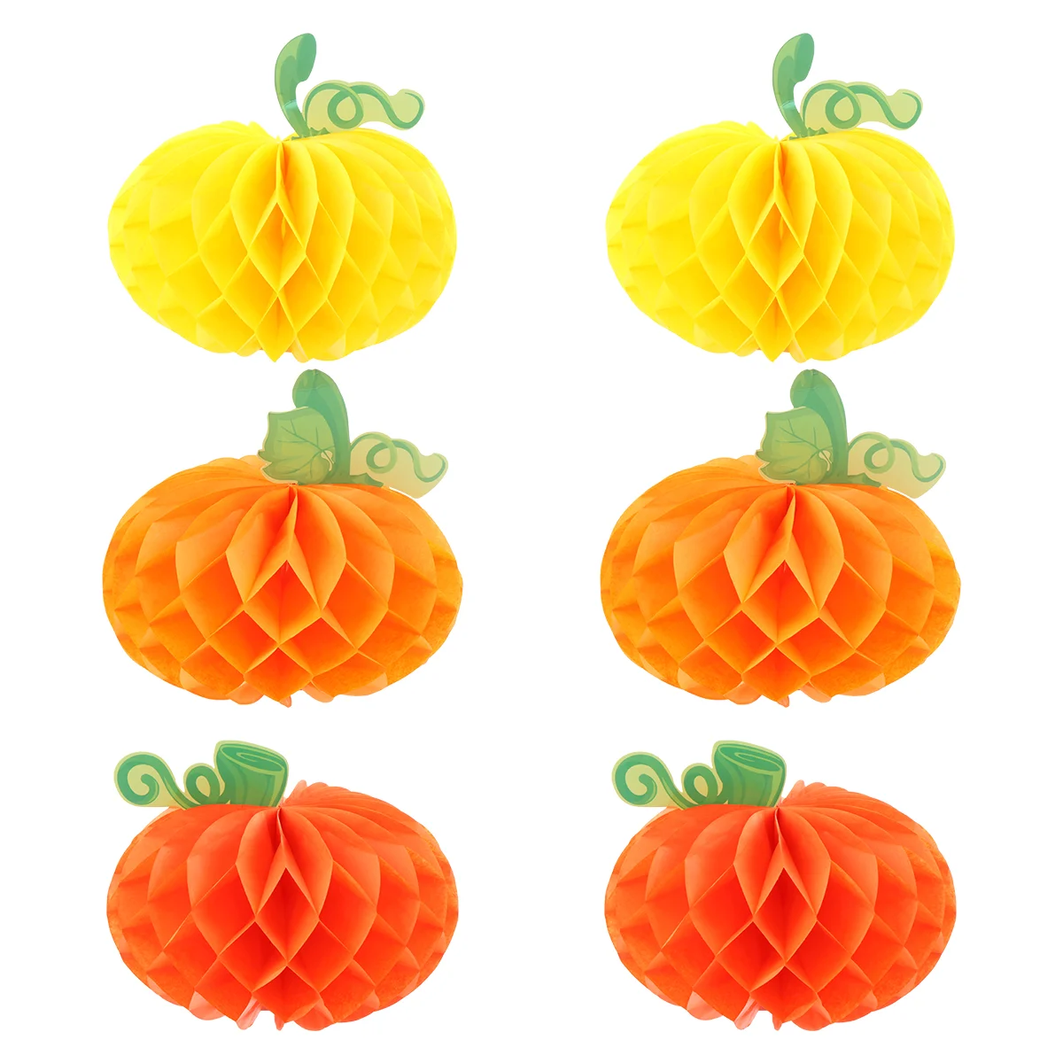 6 Pcs Pumpkin Honeycomb Decorations Halloween Ball Hanging Honeycombs Living Room Paper Festival
6 Pcs Pumpkin Honeycomb Decorations Halloween Ball Hanging Honeycombs Living Room Paper Festival