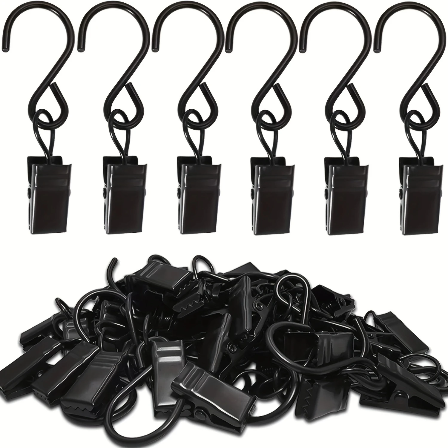 10/20pcs S Curtain Clips, Hanging Party Lights Clips, Hangers Gutter Photo Camping Tents, Art Craft Display, Garden Courtyards
10/20pcs S Curtain Clips, Hanging Party Lights Clips, Hangers Gutter Photo Camping Tents, Art Craft Display, Garden Courtyards