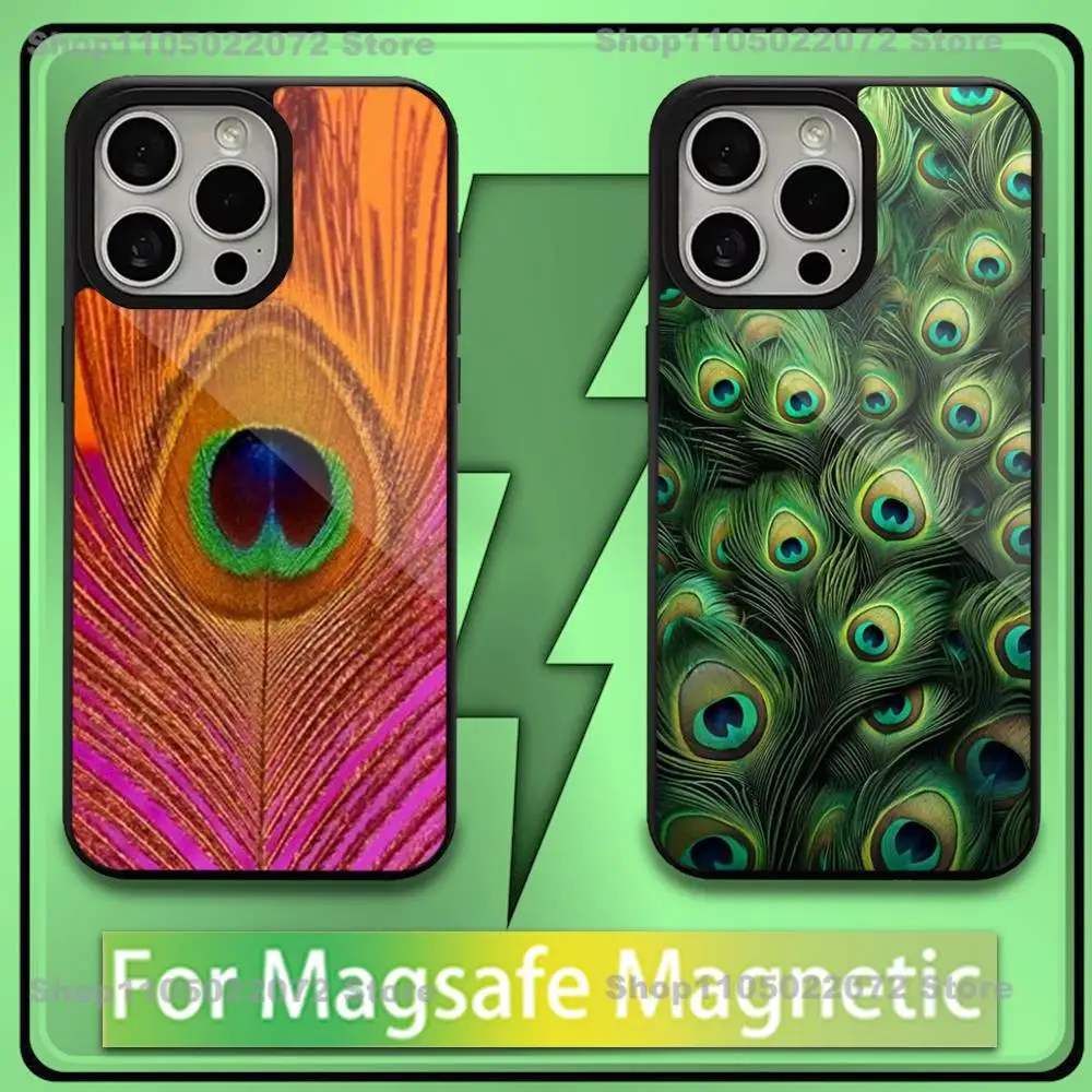 Gorgeous Peacock Feather Phone Case For iPhone 17,16,15,14,13,12,11,Plus,Pro,Max,Mini Soft Magesafe Magnetic Wireless Charge
Gorgeous Peacock Feather Phone Case For iPhone 17,16,15,14,13,12,11,Plus,Pro,Max,Mini Soft Magesafe Magnetic Wireless Charge