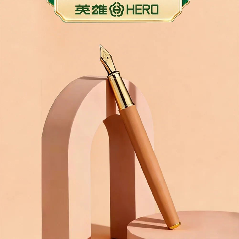 Ручка-фонтан Hero P108 Orange Retro с иридиевым наконечником 0.38 и 0.5 мм, металлический корпус, плавное письмо, для студентов, офиса, в подарок
Ручка-фонтан Hero P108 Orange Retro с иридиевым наконечником 0.38 и 0.5 мм, металлический корпус, плавное письмо, для студентов, офиса, в подарок