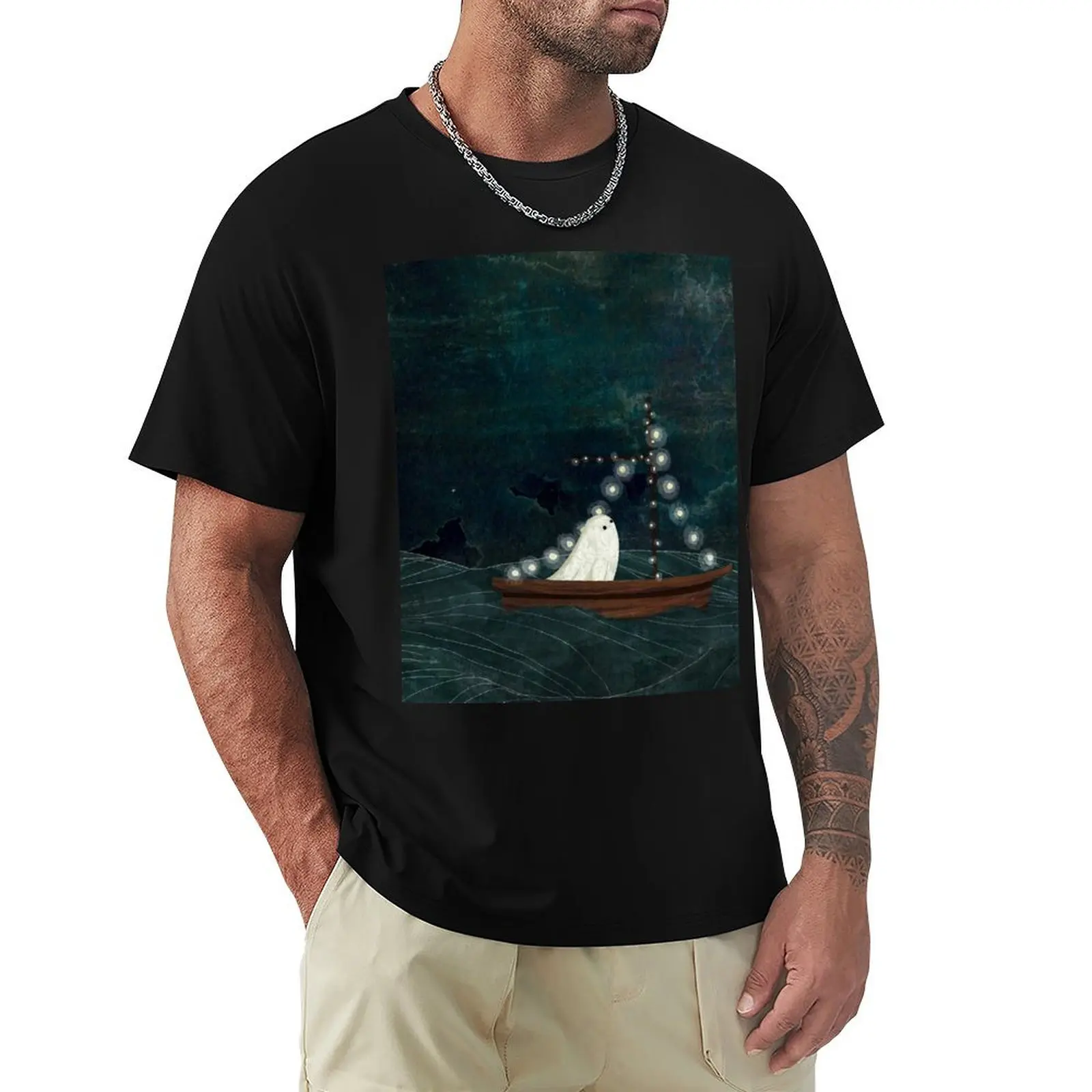 Ghost Boat Ride T-Shirt Soft Cotton Print T-Shirt
Ghost Boat Ride T-Shirt Soft Cotton Print T-Shirt