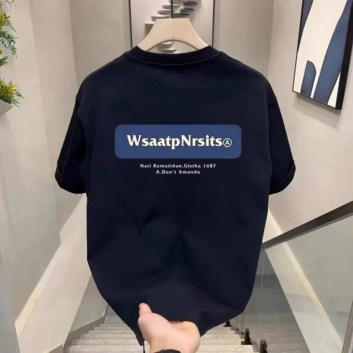 Loose Cotton ort Sve T-irt ex Summer Faion Brand DK Mesa f Sve Big Size Men's Faion Sun Protection Cl...
Loose Cotton ort Sve T-irt ex Summer Faion Brand DK Mesa f Sve Big Size Men's Faion Sun Protection Cl...