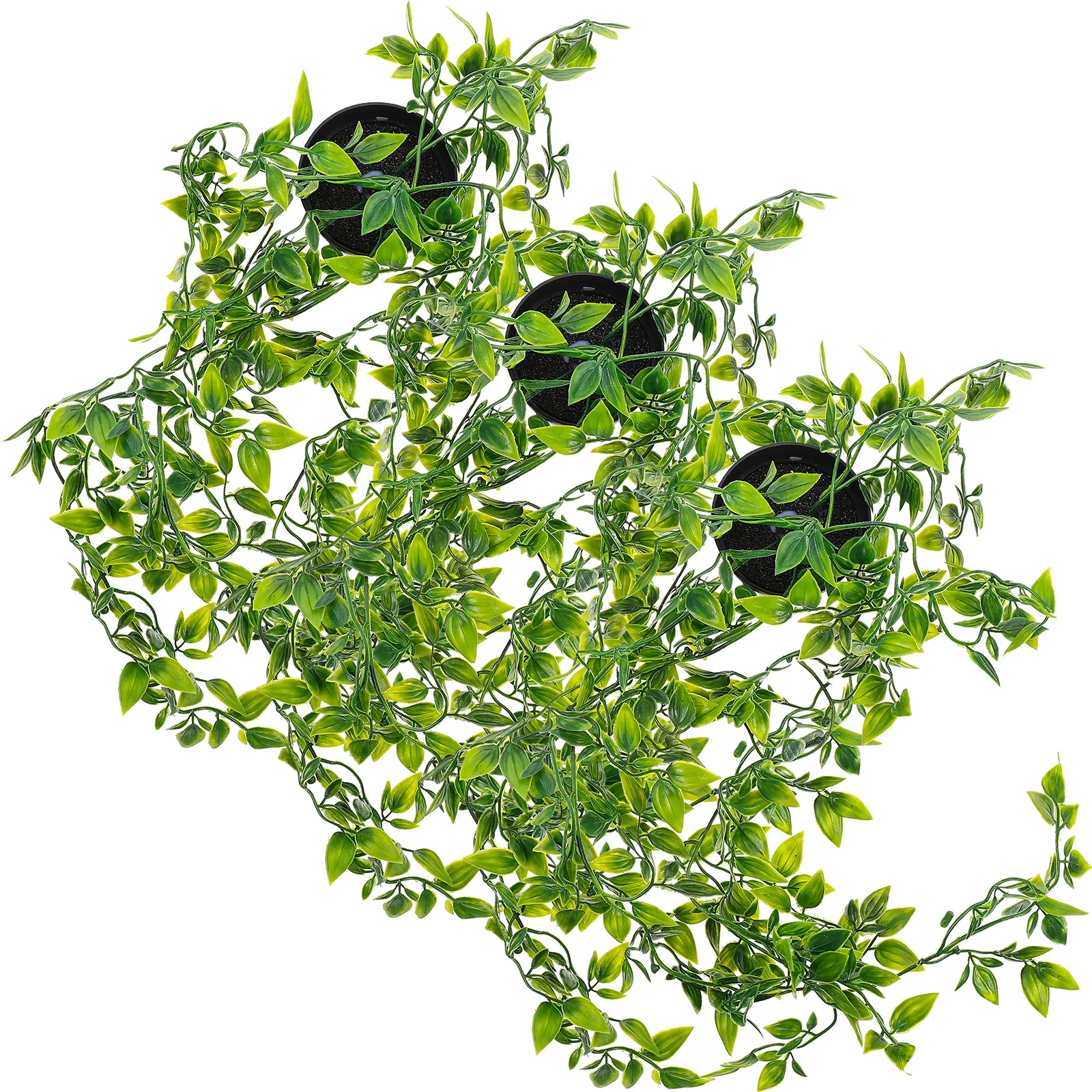 3 Pcs Hanging Potted Fake Greenery Decor Indoor OutdoorCeiling Faux Hanging Plants Faux Plants Reusable
3 Pcs Hanging Potted Fake Greenery Decor Indoor OutdoorCeiling Faux Hanging Plants Faux Plants Reusable