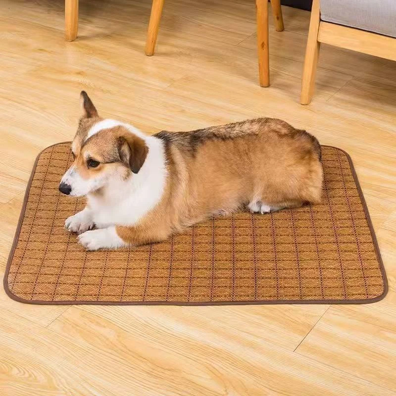 Summer Pet Cooling Mat Rattan Woven Breathable Pad for Dogs & Cats Comfortable Kennel Bed Mat Pet Cooling Cushion for Hot Day
Summer Pet Cooling Mat Rattan Woven Breathable Pad for Dogs & Cats Comfortable Kennel Bed Mat Pet Cooling Cushion for Hot Day