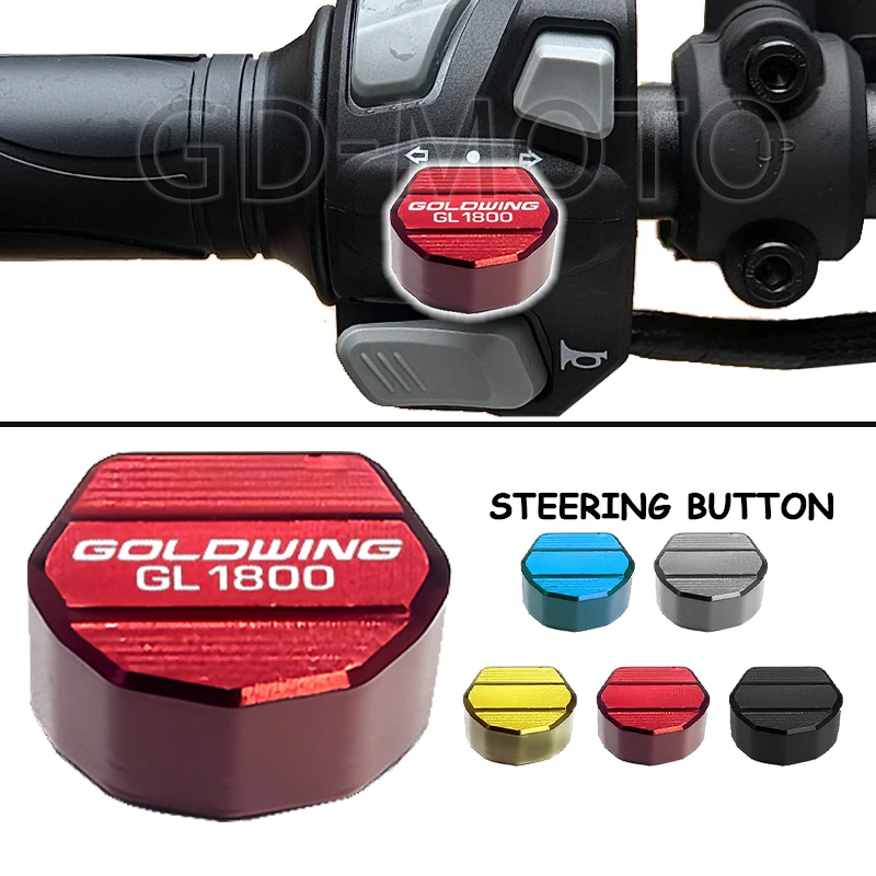 CNC Aluminum Motorcycle Button Turn Signal Switch Key Cap For Honda GOLDWING1800 Goldwing 1800 GL1800 2001-2026 Accessories
CNC Aluminum Motorcycle Button Turn Signal Switch Key Cap For Honda GOLDWING1800 Goldwing 1800 GL1800 2001-2026 Accessories
