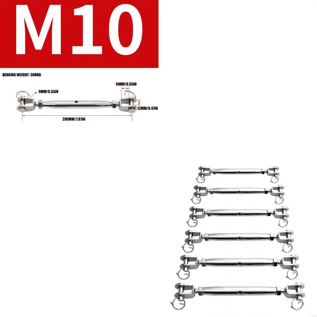 MultiPurpose 304 Stainless Steel Turnbuckles Featuring AntiRust Properties
MultiPurpose 304 Stainless Steel Turnbuckles Featuring AntiRust Properties