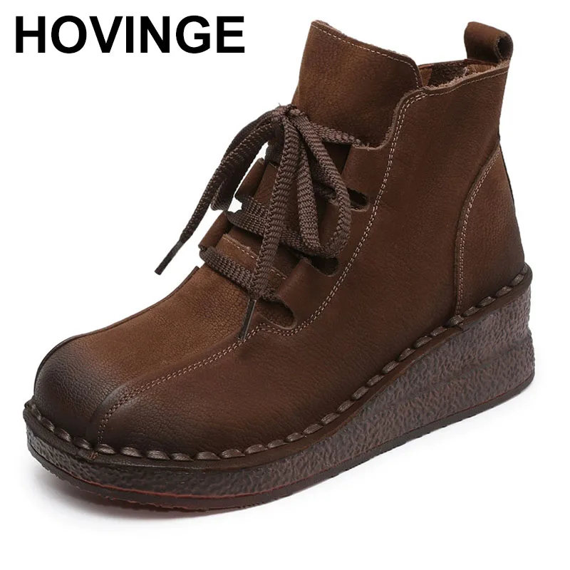 Женские ботильоны на танкетке, осенне-зимние короткие ботинки ручной работы в стиле ретро в литературном стиле из натуральной коровьей кожи, увеличивающие рост
Женские ботильоны на танкетке, осенне-зимние короткие ботинки ручной работы в стиле ретро в литературном стиле из натуральной коровьей кожи, увеличивающие рост