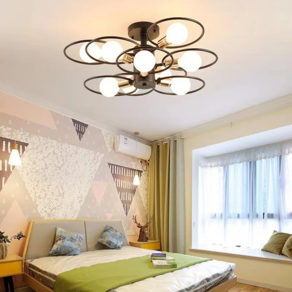 Nordic Ceiling Lamp Chandelier Living Room/ Bedroom/ Restaurant Hotel Home Decoration Ceiling Light Modern Lustre E27 Lighting
Nordic Ceiling Lamp Chandelier Living Room/ Bedroom/ Restaurant Hotel Home Decoration Ceiling Light Modern Lustre E27 Lighting