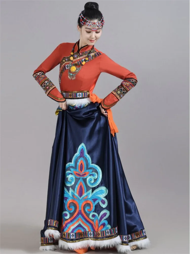 New large-swing dance female robes performance costumes and exotic
New large-swing dance female robes performance costumes and exotic