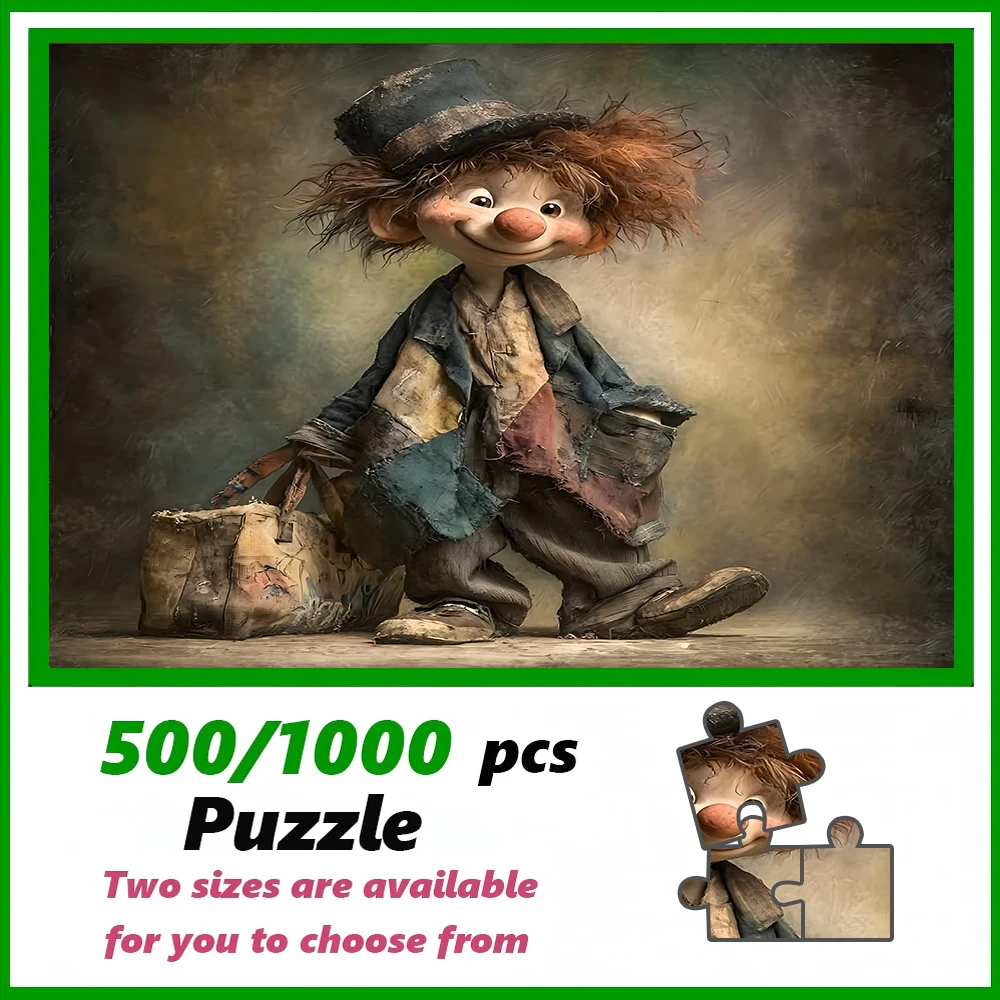 A high-quality 500/1000-piece puzzle, perfect for adults, is a fun family game that helps relieve stress and is great for birthd
A high-quality 500/1000-piece puzzle, perfect for adults, is a fun family game that helps relieve stress and is great for birthd