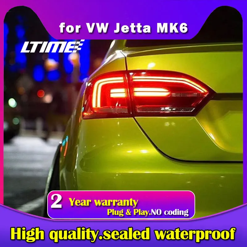 LED Tail Lights for VW Volkswagen Jetta Mk6 2011-2014 Rear Lamps Assembly with Start Up Animation Sequential Turn Signal
LED Tail Lights for VW Volkswagen Jetta Mk6 2011-2014 Rear Lamps Assembly with Start Up Animation Sequential Turn Signal