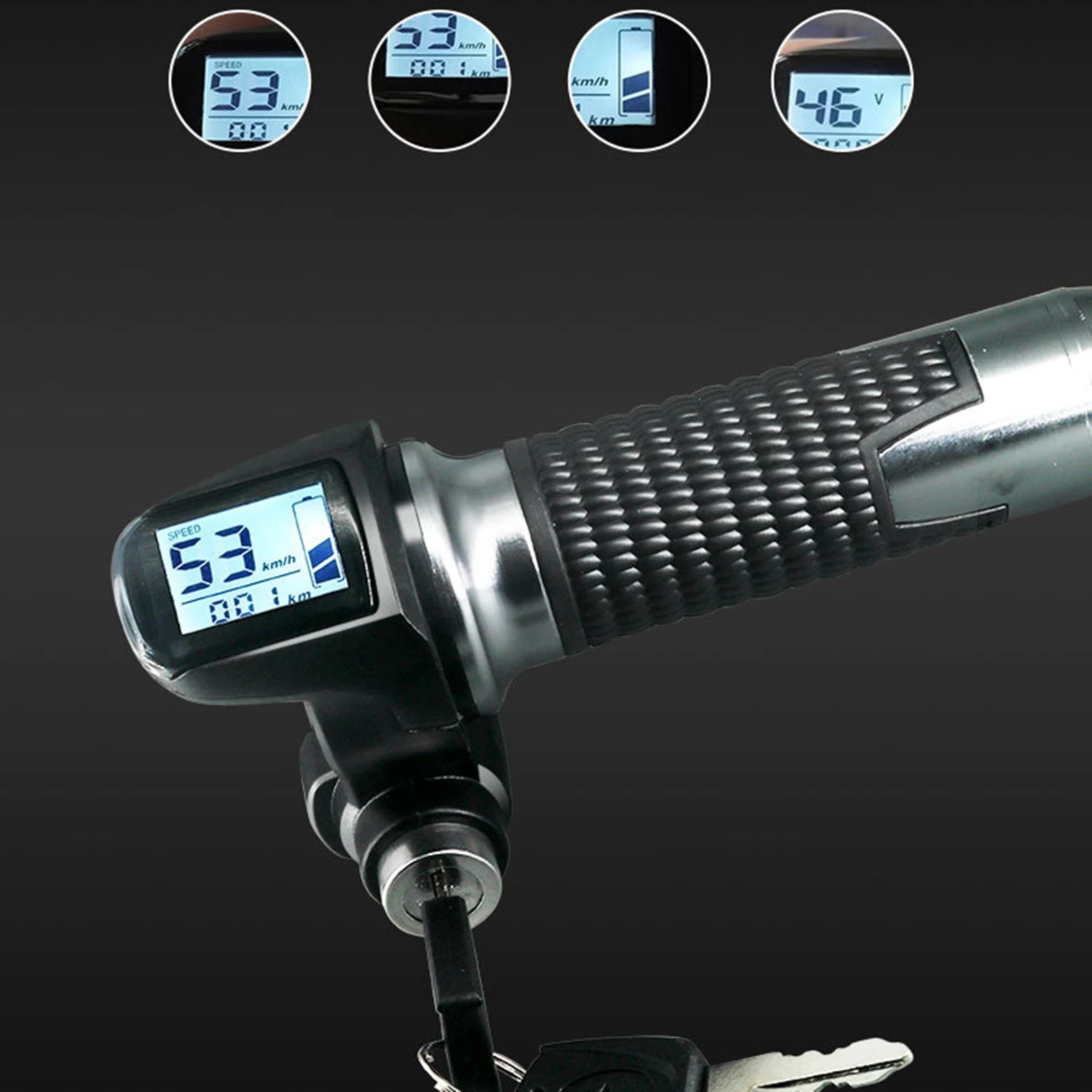 Transfer Handle Bicycle Handlebar 36V Black Display Durable Electric Bicycle Mileage Show Power Display RIDE 1.7M
Transfer Handle Bicycle Handlebar 36V Black Display Durable Electric Bicycle Mileage Show Power Display RIDE 1.7M