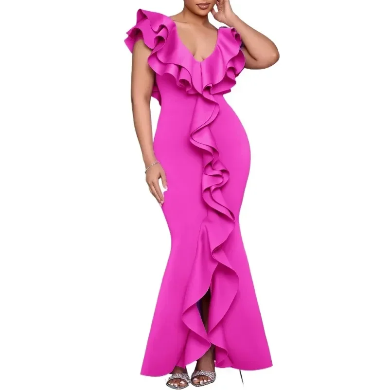 Women's African Dashiki Maxi Dress V-neck Short Sleeve Bodycon Elegant Long Outfit for Summer Party Evening Wear
Women's African Dashiki Maxi Dress V-neck Short Sleeve Bodycon Elegant Long Outfit for Summer Party Evening Wear