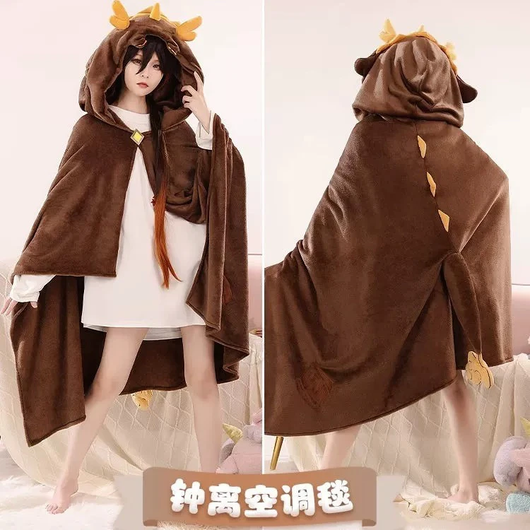 Anime Nap Blanket Genshin Impact Zhong Li Xiao Hutao Tartaglia Wearable Cloak Cape Hooded Blanket Shawl Sofa Blanket Gift
Anime Nap Blanket Genshin Impact Zhong Li Xiao Hutao Tartaglia Wearable Cloak Cape Hooded Blanket Shawl Sofa Blanket Gift