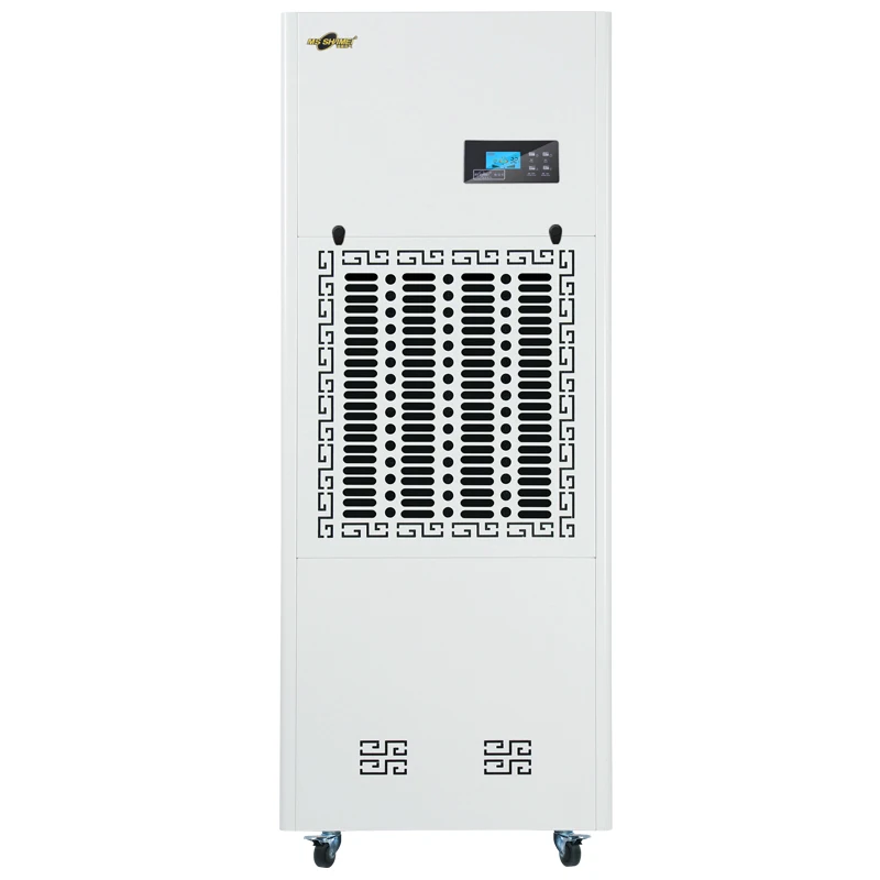 180L Per Day High Power Warehouse Industrial Air Dehumidifier With Display For 300m2 Library
180L Per Day High Power Warehouse Industrial Air Dehumidifier With Display For 300m2 Library