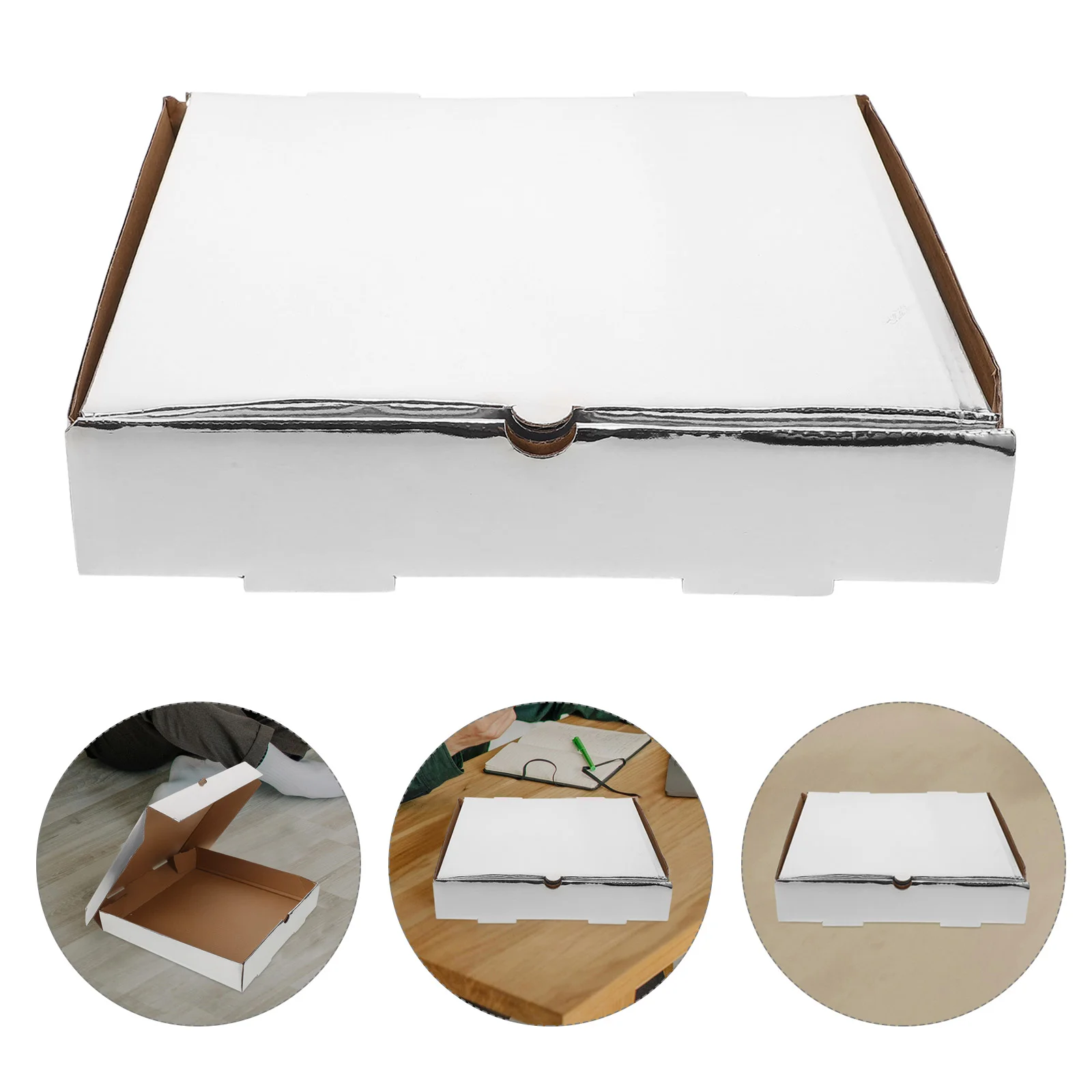 10 Pcs Pizza Box Container Practical Boxes Crust Take Out Containers Paper Holder Case
10 Pcs Pizza Box Container Practical Boxes Crust Take Out Containers Paper Holder Case
