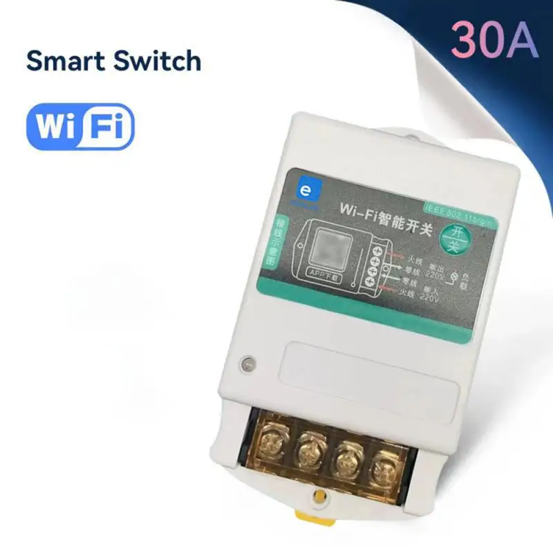 Ewelink WIFI умный переключатель 30A высокой мощности умный дом таймер беспроводной пульт дистанционного управления через Google Home Alexa
Ewelink WIFI умный переключатель 30A высокой мощности умный дом таймер беспроводной пульт дистанционного управления через Google Home Alexa