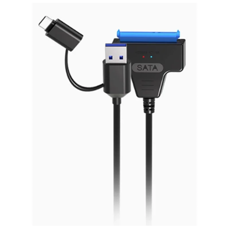 Classic-USB SATA 3Cable Sata To USB 3.0 Адаптер до 6 Гбит/с Поддержка 2,5-дюймового внешнего SSD HDD Жесткий диск 22-контактный Sata III A25 2.0
Classic-USB SATA 3Cable Sata To USB 3.0 Адаптер до 6 Гбит/с Поддержка 2,5-дюймового внешнего SSD HDD Жесткий диск 22-контактный Sata III A25 2.0