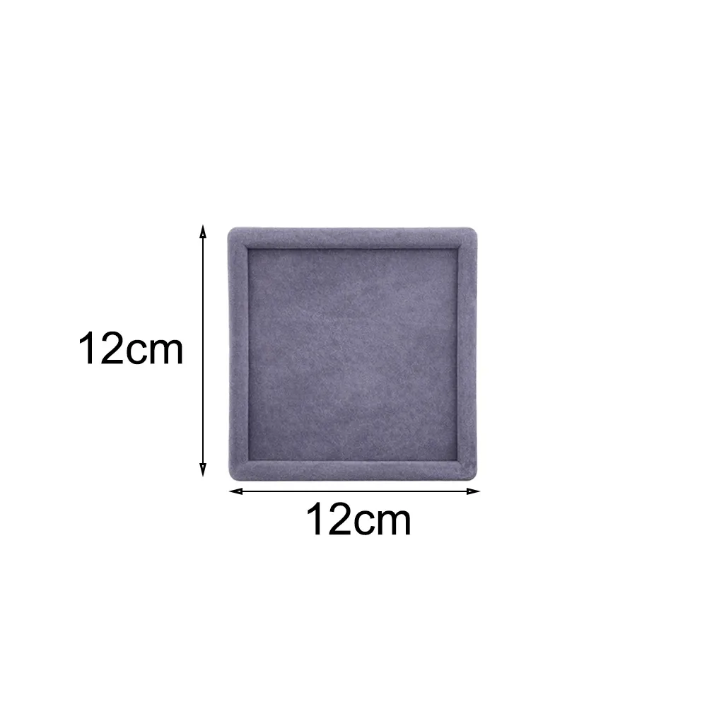DIY Velvet Jewelry Display Tray Solid Color Exquisite Showcase Organizer Luxury Blank Box Jewelry Storage Tray Photo Props
DIY Velvet Jewelry Display Tray Solid Color Exquisite Showcase Organizer Luxury Blank Box Jewelry Storage Tray Photo Props