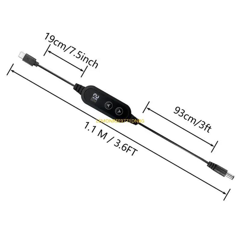 D7YC Type C to DC5521 Adapter Charging Cable Adjustable Multiple Connectors Option for Laptops and Wireless Devices
D7YC Type C to DC5521 Adapter Charging Cable Adjustable Multiple Connectors Option for Laptops and Wireless Devices