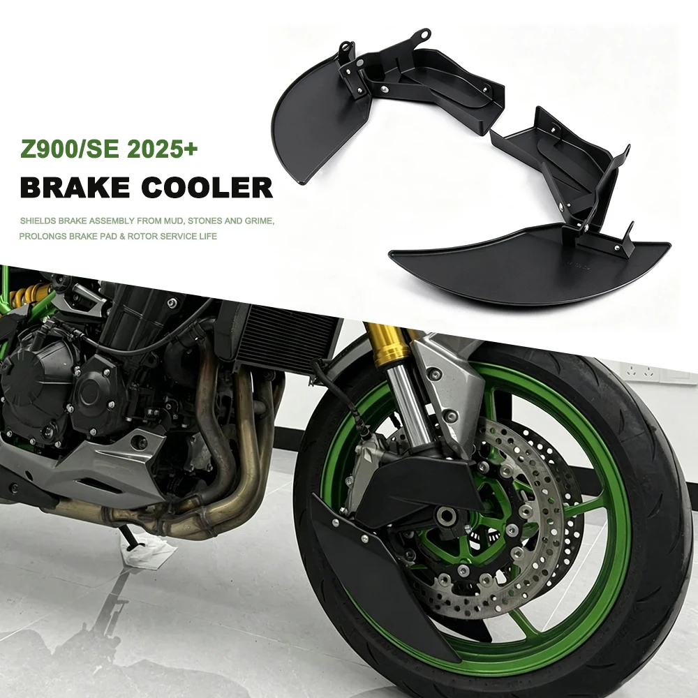 Brake Cooler For Kawasaki Z900 Z900 SE z900 2025 2026 Motorcycle Front Caliper Cooling Protector Cover Heat Dissipation Guard
Brake Cooler For Kawasaki Z900 Z900 SE z900 2025 2026 Motorcycle Front Caliper Cooling Protector Cover Heat Dissipation Guard