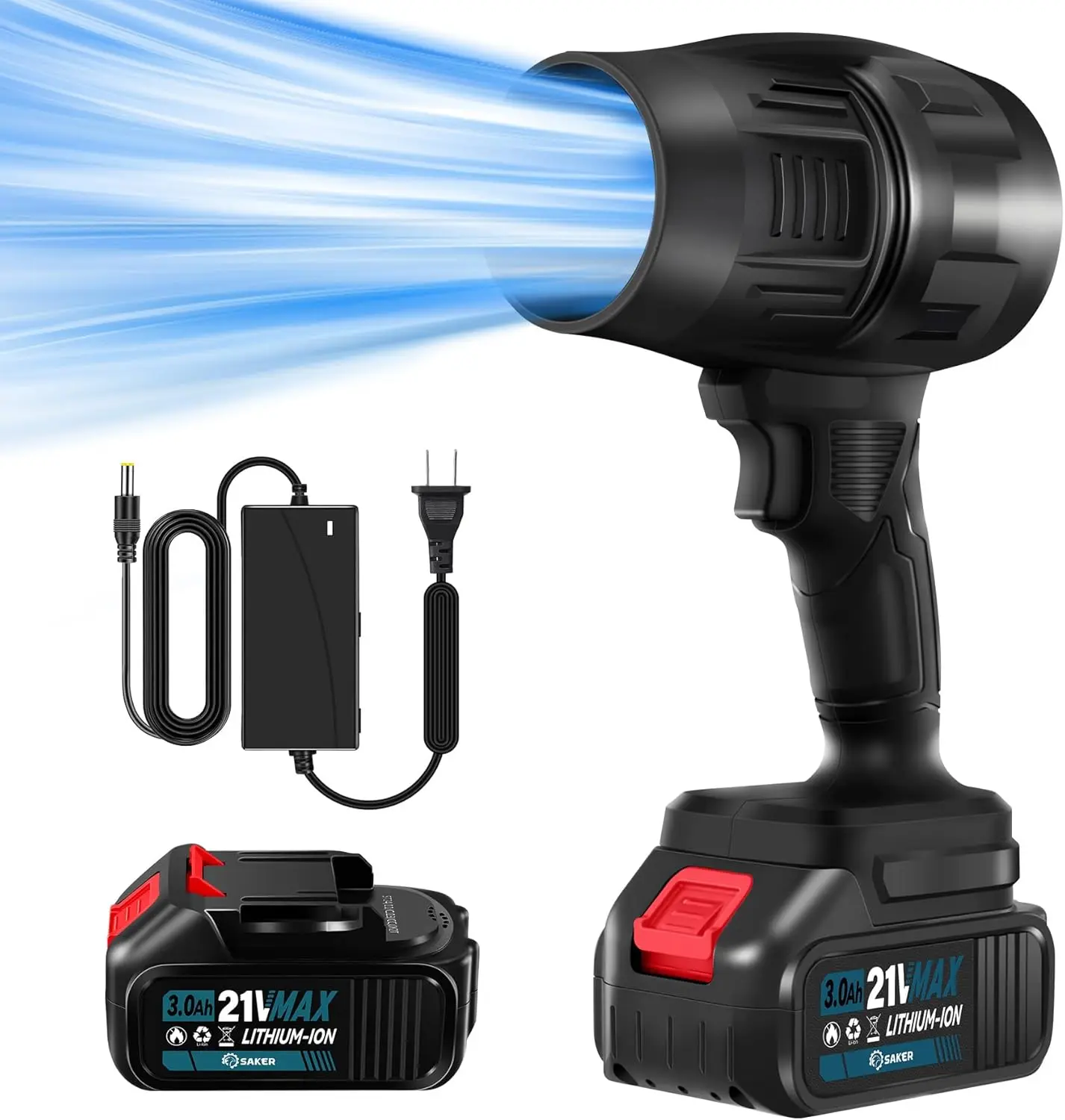 Беспроводной воздуходув для листьев 180000 об/мин, портативный пылесборник, легкий, с регулируемой скоростью, с 2 аккумуляторами для уборки патио
Беспроводной воздуходув для листьев 180000 об/мин, портативный пылесборник, легкий, с регулируемой скоростью, с 2 аккумуляторами для уборки патио