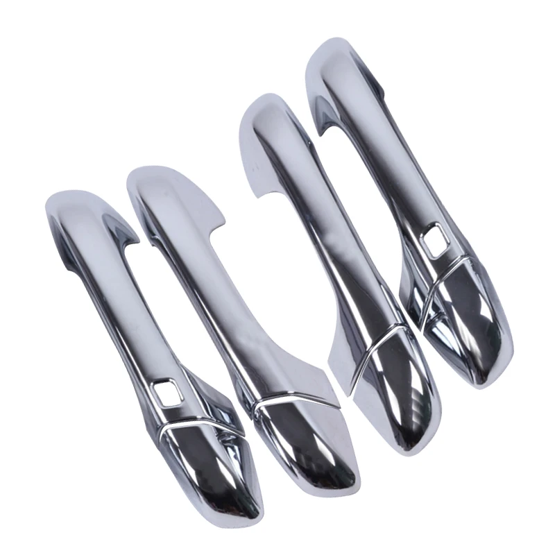 Car Exterior Side Door Handle Cover Trim with Smart Keyhole Fit for Kia Sportage 2016 2017 2018 2019 2020 Silver ABS
Car Exterior Side Door Handle Cover Trim with Smart Keyhole Fit for Kia Sportage 2016 2017 2018 2019 2020 Silver ABS