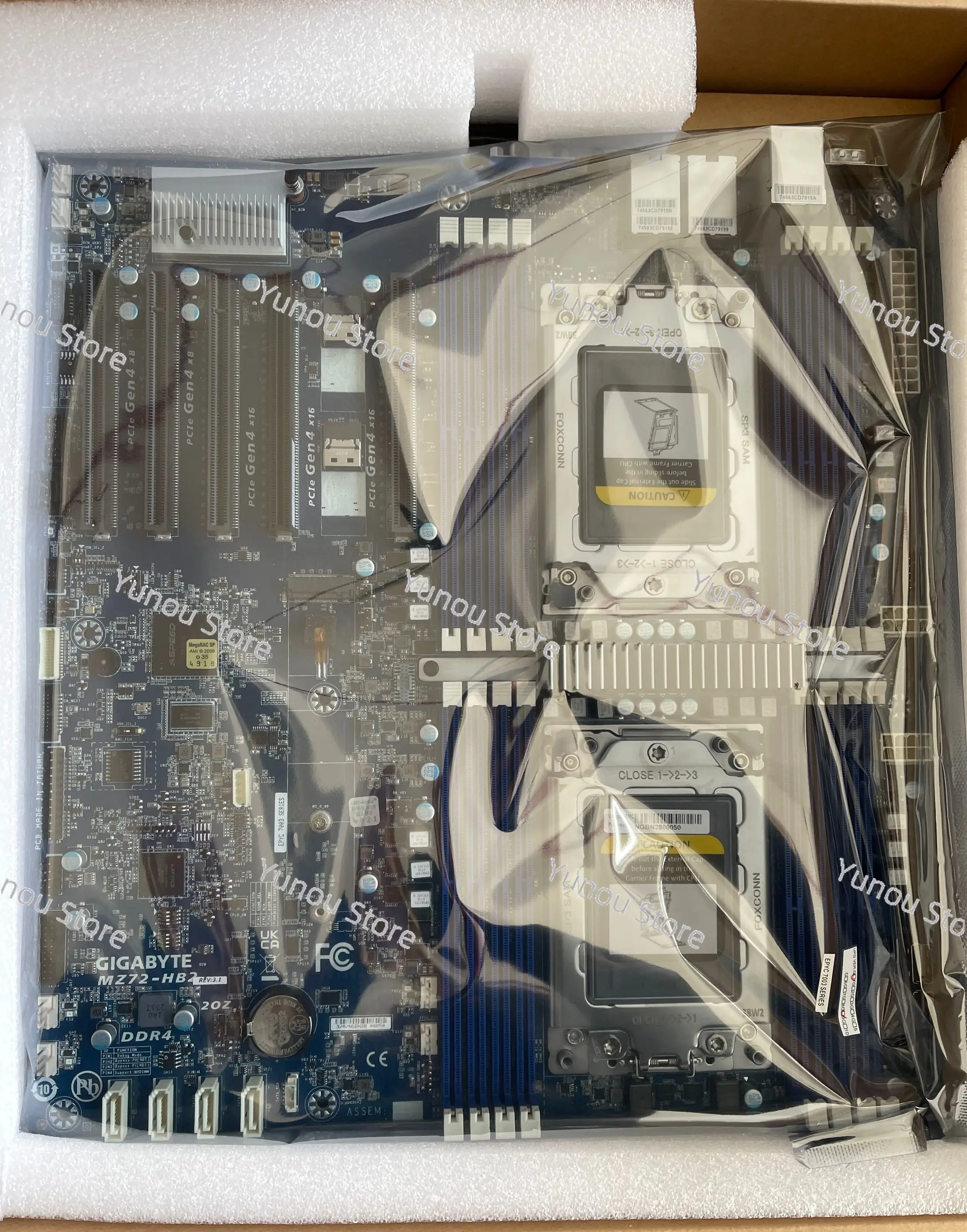 MZ71-CE1/MZ72-HB0/MZ72-HB2/MZF2-AC0 Серверная материнская плата с двумя розетками
MZ71-CE1/MZ72-HB0/MZ72-HB2/MZF2-AC0 Серверная материнская плата с двумя розетками