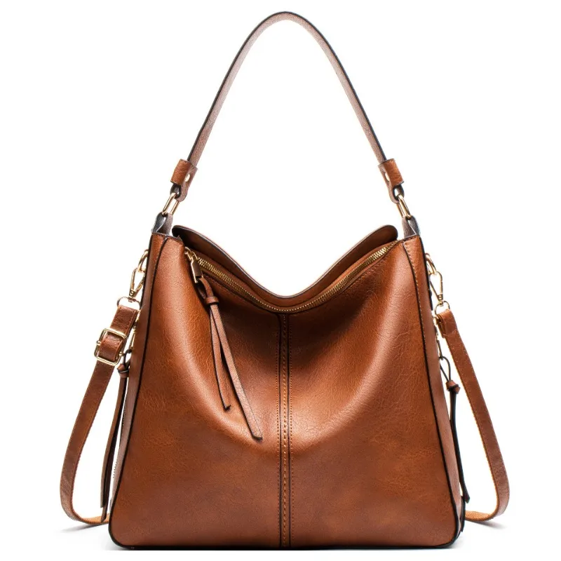 Hobo Bag Leather Women Handbags Female Leisure Shoulder Bags Fashion Purses Vintage Bolsas Large Capacity Tote bag Crossbody Bag
Hobo Bag Leather Women Handbags Female Leisure Shoulder Bags Fashion Purses Vintage Bolsas Large Capacity Tote bag Crossbody Bag