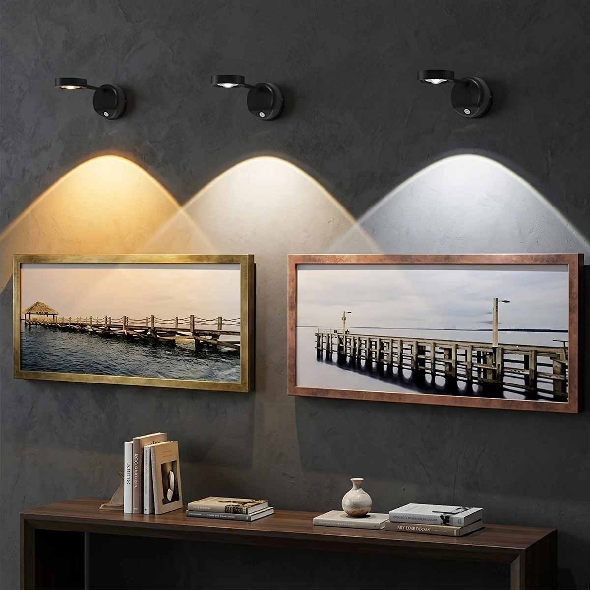 USB Rechargeable LED Night Light with Motion Sensor Adjustable Brightness 3 Color Options for Home Photo Wall Decorative Lamp
USB Rechargeable LED Night Light with Motion Sensor Adjustable Brightness 3 Color Options for Home Photo Wall Decorative Lamp