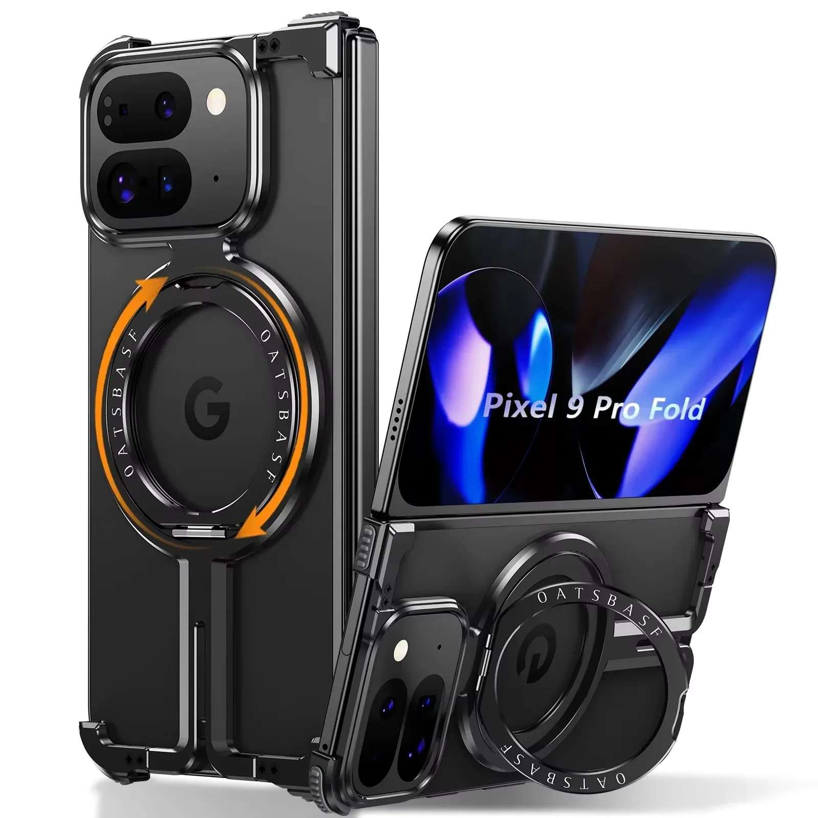 Metal Magsafe Phone Case for Google Pixel 9/9 Pro 8 9 Pro XL 9 Pro Fold Metal Frameless With Magnetic Bracket Protective Cover
Metal Magsafe Phone Case for Google Pixel 9/9 Pro 8 9 Pro XL 9 Pro Fold Metal Frameless With Magnetic Bracket Protective Cover