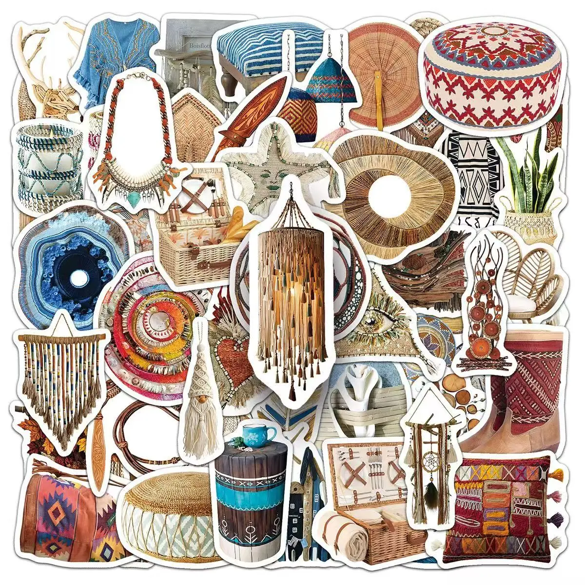 50Pcs Minimalist Bohemian Ins Aesthetic Stickers, Creative DIY Decor for Laptops & Envelopes
50Pcs Minimalist Bohemian Ins Aesthetic Stickers, Creative DIY Decor for Laptops & Envelopes