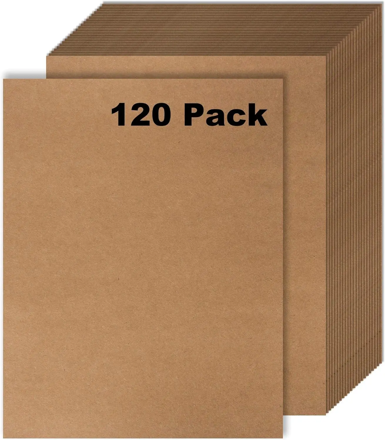 120 Pack Kraft Paper for Arts and Crafts, Drawing, D.I.Y. Projects - 8.5 x 11 Inches, Compatible with Laser & Inkjet Printers
120 Pack Kraft Paper for Arts and Crafts, Drawing, D.I.Y. Projects - 8.5 x 11 Inches, Compatible with Laser & Inkjet Printers