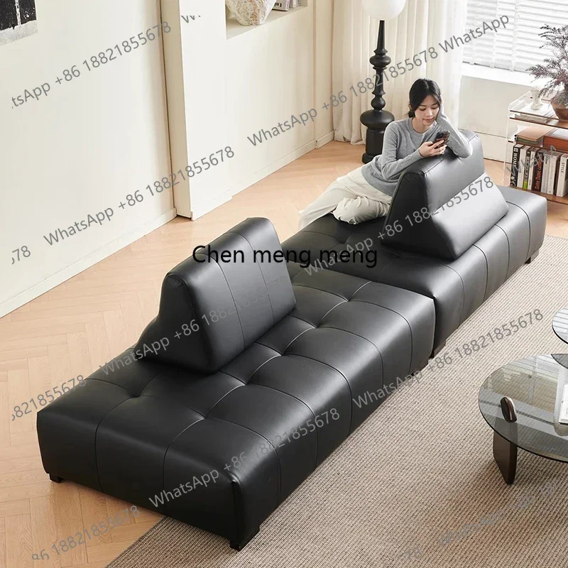 Lazy Couch Living Room Sofas Leather Recliner Floor Nordic Minimalist Sofas Lounge Relaxing Decor Tumbonas Playa Home Furniture
Lazy Couch Living Room Sofas Leather Recliner Floor Nordic Minimalist Sofas Lounge Relaxing Decor Tumbonas Playa Home Furniture