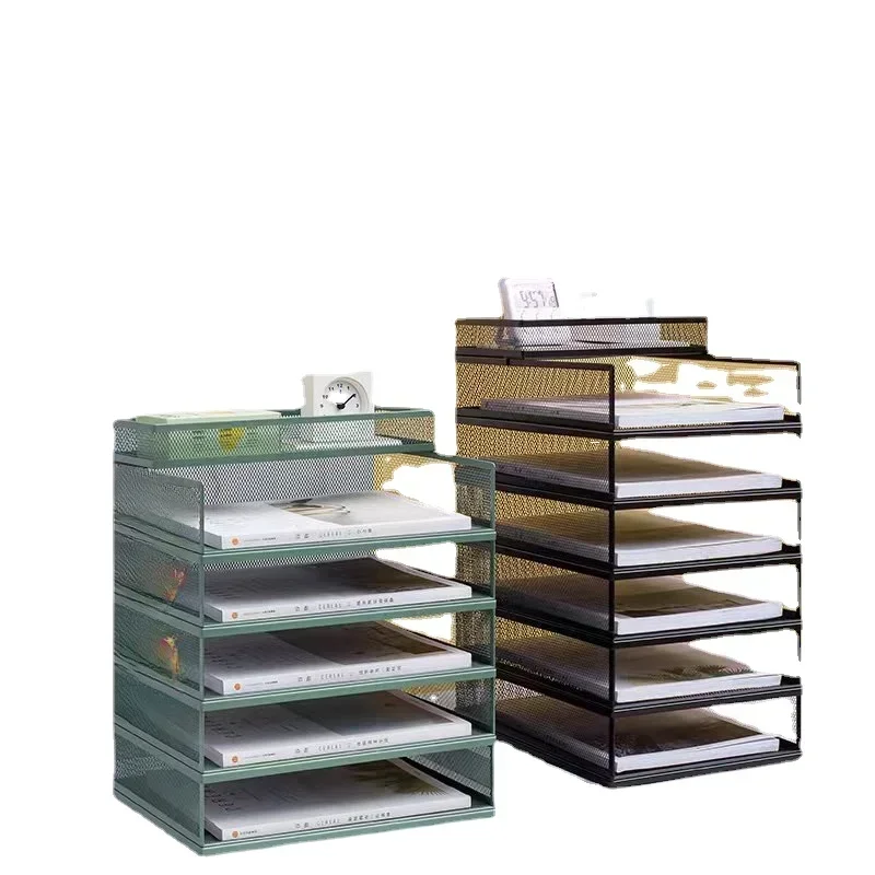 Metal Desktop Shelf File Box Organization and Storage Multi-level Office Document Storage Rack Desk
Metal Desktop Shelf File Box Organization and Storage Multi-level Office Document Storage Rack Desk