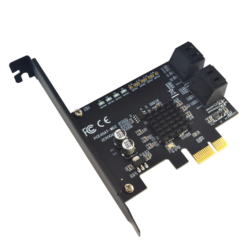 NEW Marvell 88SE9215 4 Ports SATA 6G PCI Express Riser Card PCI-e To SATA III 3.0 Converter SATA3.0 HDD SSD IPFS for BTC Mining
NEW Marvell 88SE9215 4 Ports SATA 6G PCI Express Riser Card PCI-e To SATA III 3.0 Converter SATA3.0 HDD SSD IPFS for BTC Mining