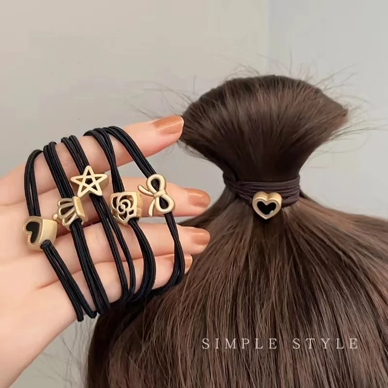 5pcs Rubber band women's hair tie 2024 new high-end rubber band hair band high elastic durable hair tie
5pcs Rubber band women's hair tie 2024 new high-end rubber band hair band high elastic durable hair tie